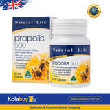 [Special Set] Tăng cường sức khoẻ toàn diện Natural Life Úc Viên uống sữa ong chúa 60v & Viên keo ong 500mg 60v (Discount đến 30%)