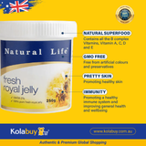 Sữa ong chúa tươi tự nhiên Natural Life Úc Fresh Royal Jelly 250g