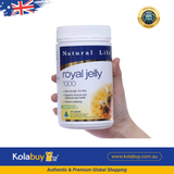 Viên uống sữa ong chúa Natural Life Úc Royal Jelly 1000mg 1.2% HDA 365 viên
