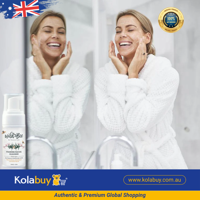 Sữa rửa mặt tạo bọt Wild Bee Foaming Facial Cleanser 100g