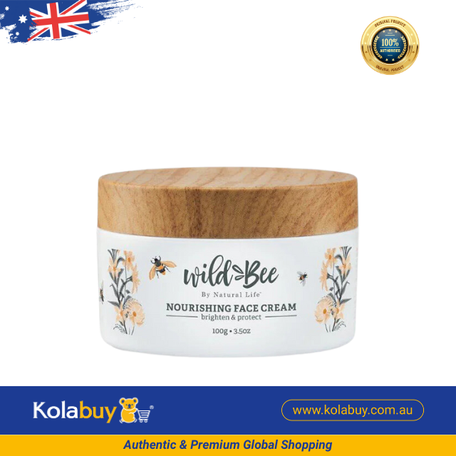 [Special Set] Chăm sóc da mặt Wild Bee Úc Kem dưỡng Nourishing Face Cream 100g & Sữa rửa mặt Foaming 100g (Discount đến 30%)