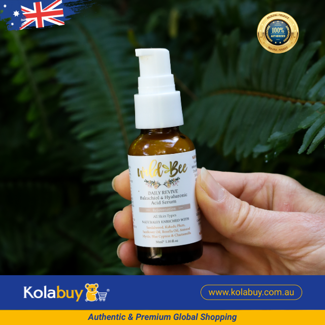 Serum phục hổi da Wild Bee Daily Revive - Bakuchiol & Hyaluronic Acid 30ml