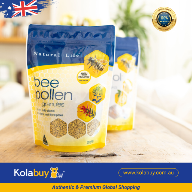 Hạt phấn hoa ong Natural Life Úc Bee Pollen 250g
