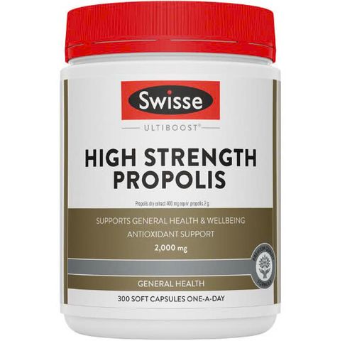Swisse Ultiboost High Strength Propolis 2000mg 300 Capsules