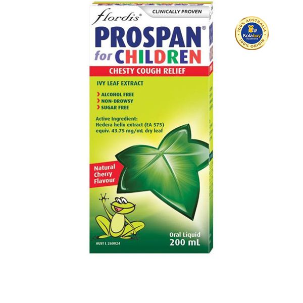 Siro trị ho Prospan Chesty Cough Children's (Ivy Leaf) 200ml