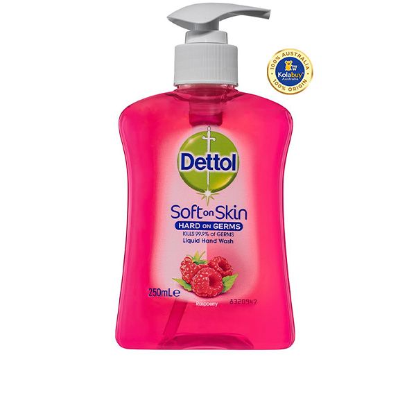 Nước Rửa Tay diệt khuẩn Dettol Liquid Hand Wash Raspberry 250ml