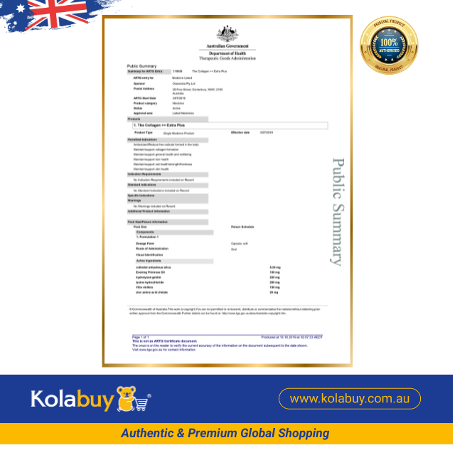 Viên uống đẹp da Rosa Bonita The Collagen  ++ Extra Plus 60 viên (Date 06/2024)