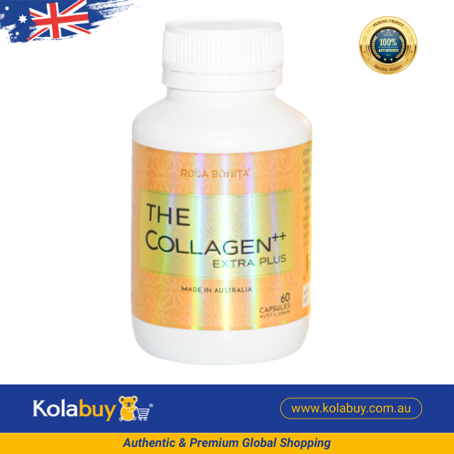 Viên uống đẹp da Rosa Bonita The Collagen  ++ Extra Plus 60 viên (Date 06/2024)