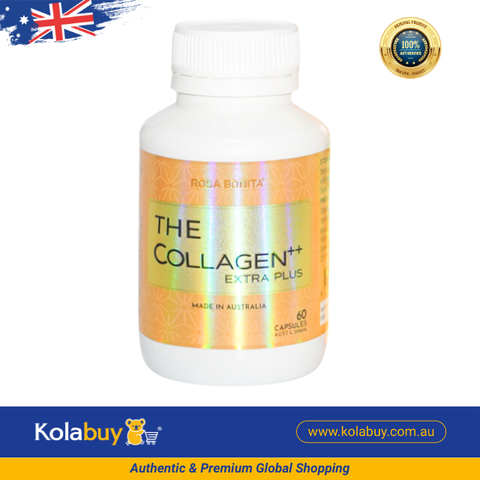 Viên uống đẹp da Rosa Bonita The Collagen  ++ Extra Plus 60 viên (Date 06/2024)