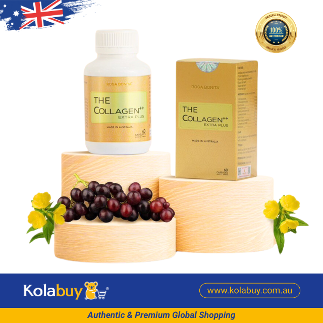 Viên uống đẹp da Rosa Bonita The Collagen  ++ Extra Plus 60 viên (Date 06/2024)