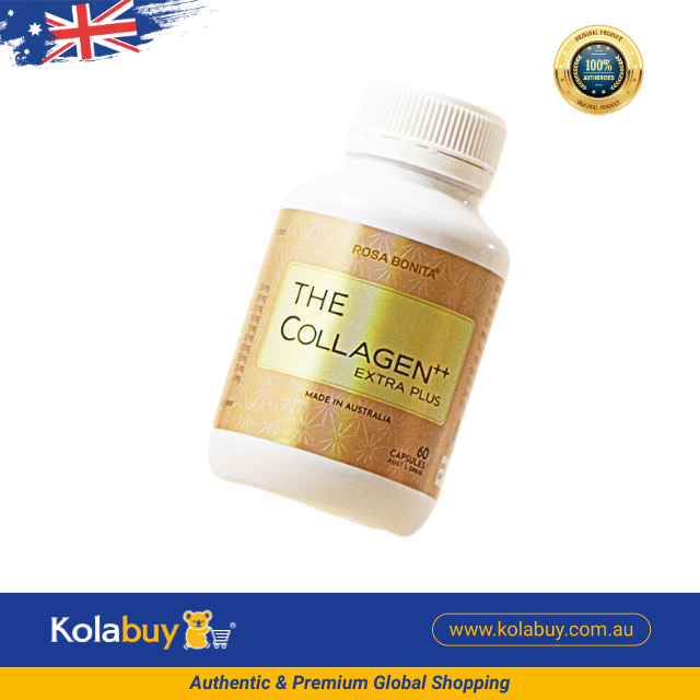 Viên uống đẹp da Rosa Bonita The Collagen  ++ Extra Plus 60 viên (Date 06/2024)