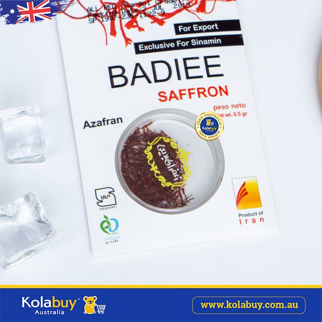 Nhụy hoa nghệ tây Saffron Badiee 0.5g