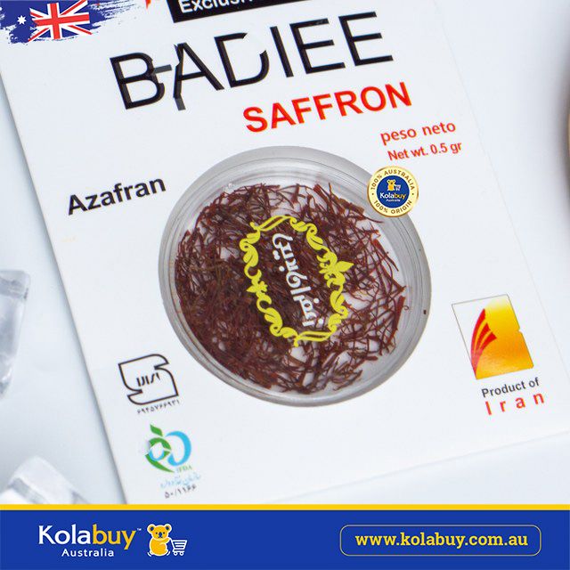 Nhụy hoa nghệ tây Saffron Badiee 0.5g