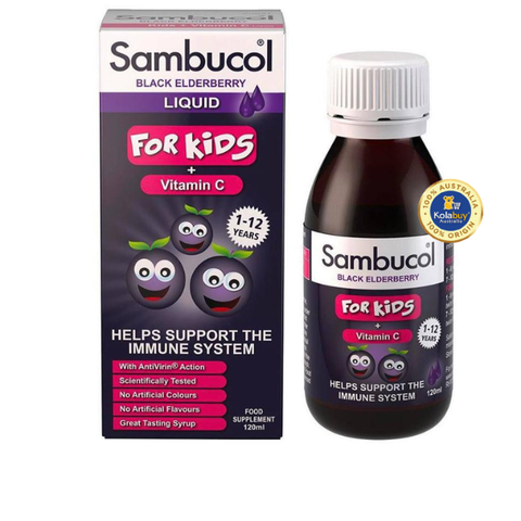 Siro Tăng đề kháng Sambucol 120ml
