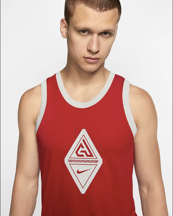 Men's Sleeveless Logo Basketball Tank Giannis