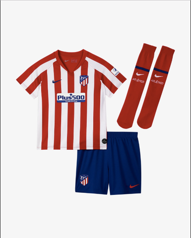 Younger Kids' Football Kit: Atlético de Madrid 2019/20 Home
