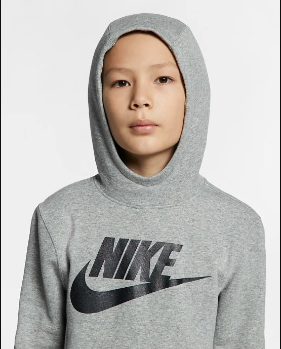 Older Kids' Fleece Pullover Hoodie: Nike Sportswear
