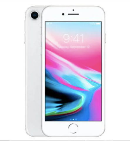 Used as demo Apple iPhone 8 256GB 4G LTE Silver Australian Stock (6 month warranty + 100% Genuine)