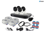 Swann 8 Channel 5MP Super HD 2TB DVR with 4x Heat & Motion Sensing Night Vision Cameras (SWDVK-849804)