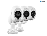 Swann Smart Security 1080P Battery Camera 3 pack + 2 Outdoor Stand (SWWHD-INTCM2STPK3-AU)