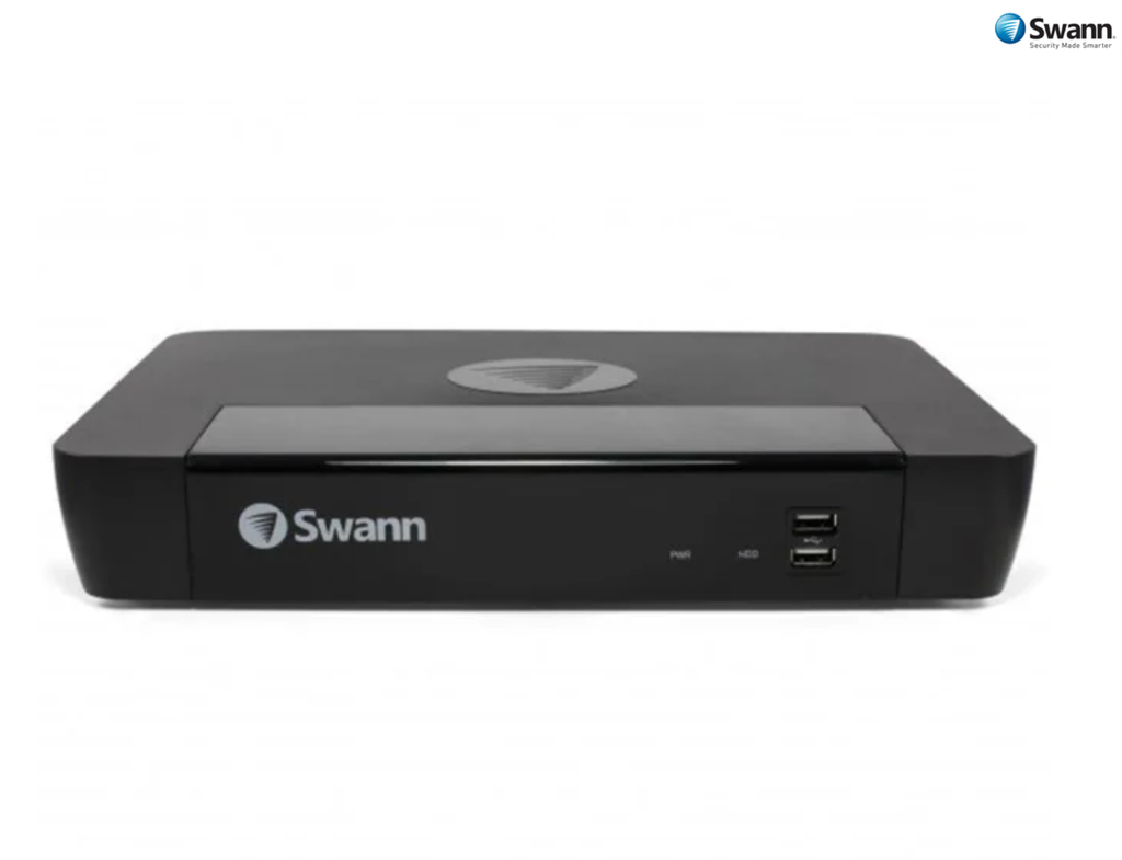 Swann 8 Channel 5MP Super HD 2TB 4K Capable NVR with 4 x NHD-865MSB 5MP True Detect Bullet Cameras (SWNVK-875804)