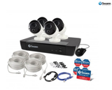 Swann 8 Channel 5MP Super HD 2TB 4K Capable NVR with 4 x NHD-865MSB 5MP True Detect Bullet Cameras (SWNVK-875804)