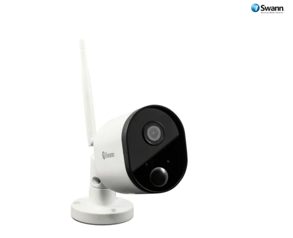 Swann 1080p Full HD Wi-Fi Outdoor Security Camera with Audio, Night Vision, Local & Cloud Storage (SWWHD-OUTCAM)