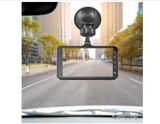 UL Tech 4 Inch Dual Camera Dash Camera - Black