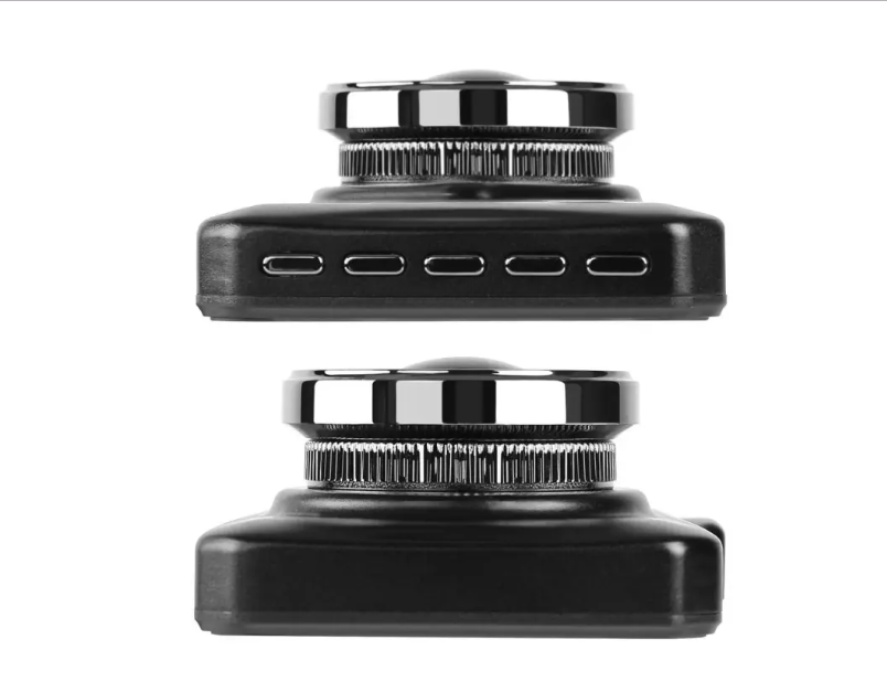 UL Tech 4 Inch Dual Camera Dash Camera - Black