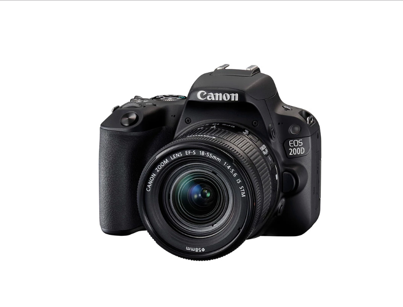 Canon EOS 200D DSLR Camera with EFS18-55mm f/4-5.6 IS STM Lens