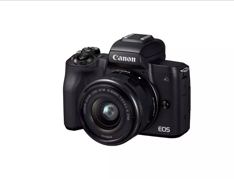 Canon EOS M50 Mirrorless Camera with EF-M 15-45mm f/3.5-6.3 IS STM Lens (M50KISB)