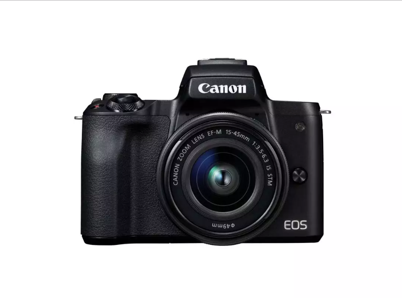 Canon EOS M50 Mirrorless Camera with EF-M 15-45mm f/3.5-6.3 IS STM Lens (M50KISB)