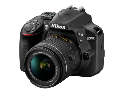 Nikon D3400 DSLR Camera 18-55mm Lens Kit