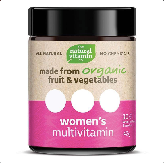 The Natural Vitamin Co Womens Multivitamin 30 Tablets