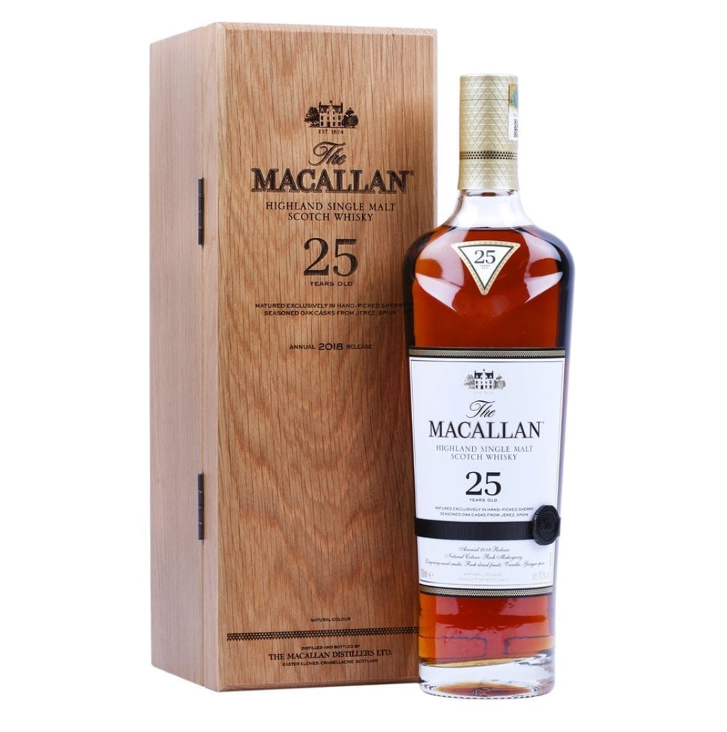 Macallan 25 Years Old - Sherry Oak