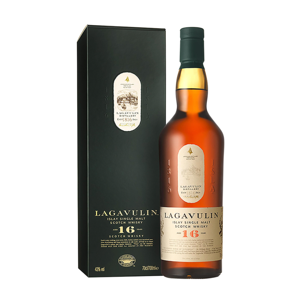 Rượu Whiskey Islay Single Malt Lagavulin 16 Years Old