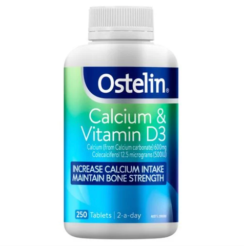 Viên uống Ostelin Calcium & Vitamin D3 250 viên