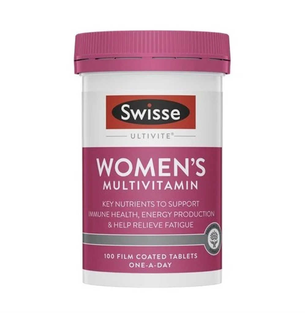 Viên uống Vitamin tổng hợp cho phụ nữ Swisse Women's Multivitamin 100 viên