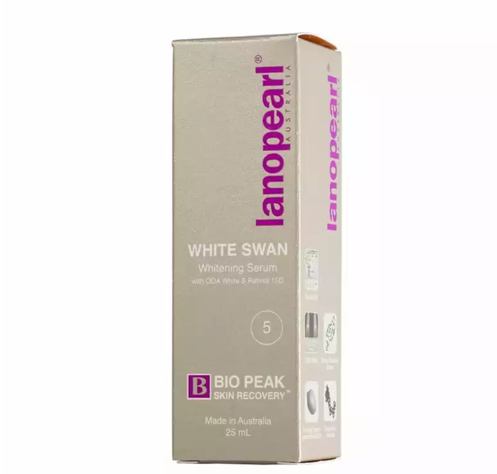 Serum Nhau Thai Cừu Làm Trắng Da White Swan Whitening Serum Lanopearl Bio Peak