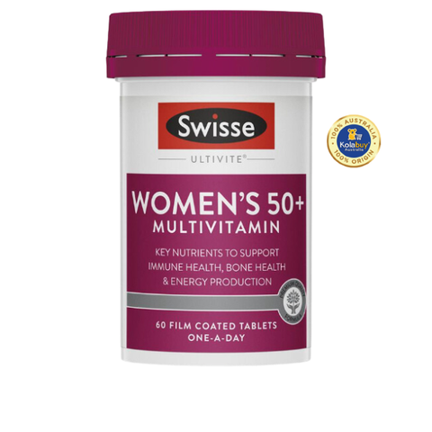 Viên uống Vitamin tổng hợp cho phụ nữ trên 50 tuổi Swisse Women's Ultivite 50+ 60 viên