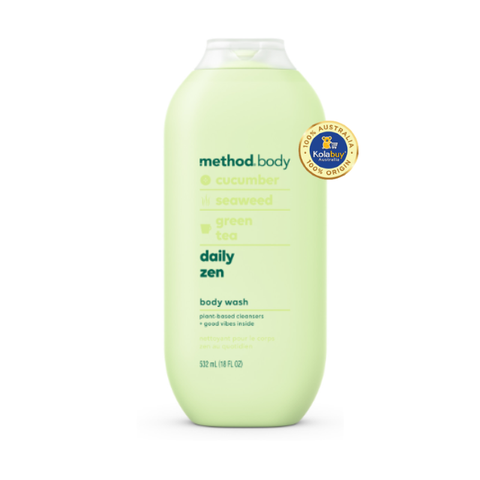 Dầu Tắm Method Màu Xanh Body Wash Daily Zen 532ml