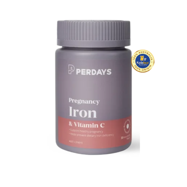 Viên uống Sắt bầu Úc Pregnancy Iron & Vitamin C