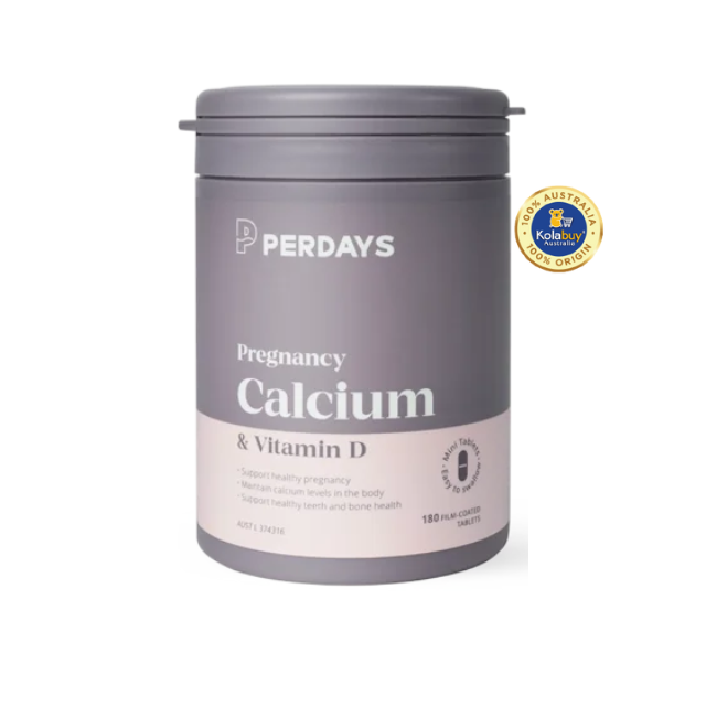Viên uống Canxi và Vitamin D bầu Úc Pregnancy Calcium & Vitamin D