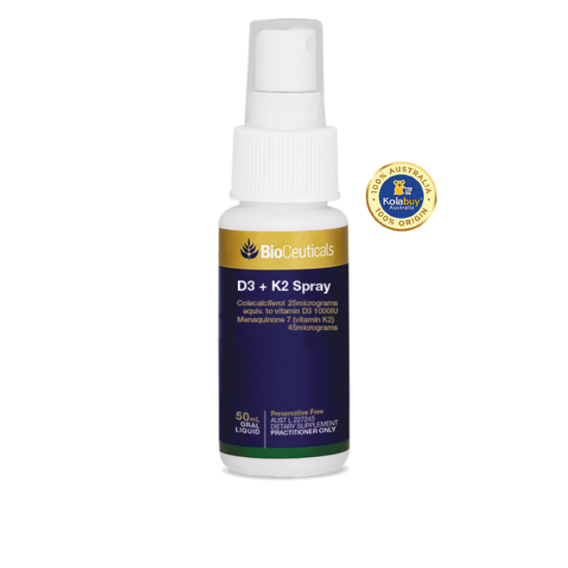 BioCeuticals D3 + K2 Spray 50mL