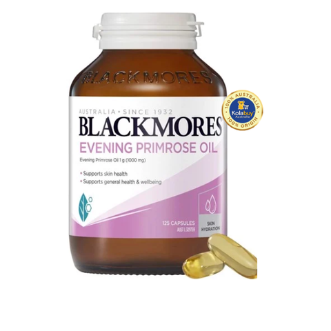 Viên uống Tinh dầu Hoa anh thảo Blackmores Evening Primrose Oil Skin Health 125 viên