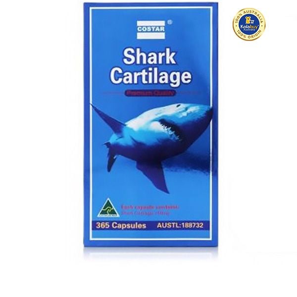 Viên uống Sụn Vi Cá Mập Blue Shark Cartilage Costar 365 Viên
