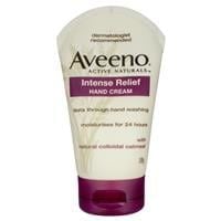 Aveeno Active Naturals Intense Relief Hand Cream Fragrance Free 100g