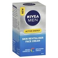 Nivea for Men Active Energy Skin Revitaliser Face Cream 50ml