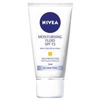 Nivea Visage Moisture Fluid SPF15+ 50mL