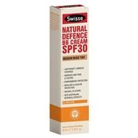 Swisse Natural Defence BB Cream SPF 30 Medium Beige 60ml